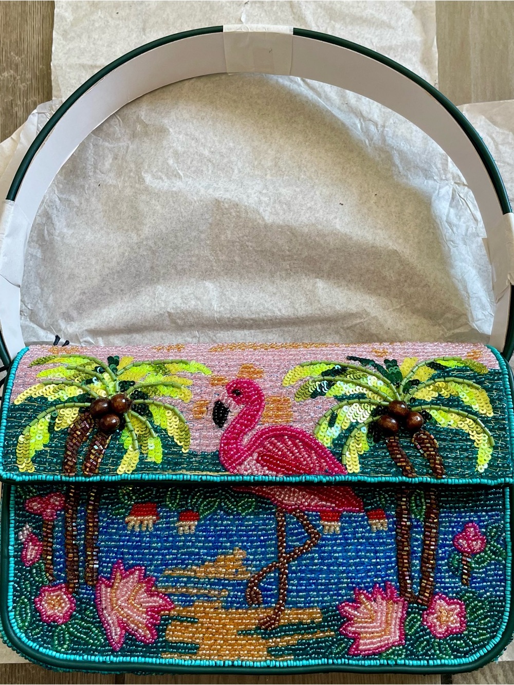 STAUD BEADED TOMMY BAG Limited Collection - Picture 5 of 10